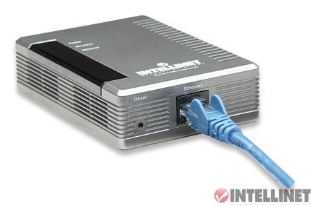 Intellinet Wireless G Broadband Travel Router, 54 Mbps Wireless 802.11g, compact design