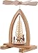 1-Tier German Christmas Pyramid - Deer - 25cm / 10 inch - Dregeno Seiffen