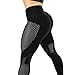 CFR Women Fitness Leggings Mesh Yoga Pants High Waist Workout Tights Hip Pust Up
