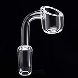 90 Degree 4mm Wall Thick Quartz Accessory (18mm Male)