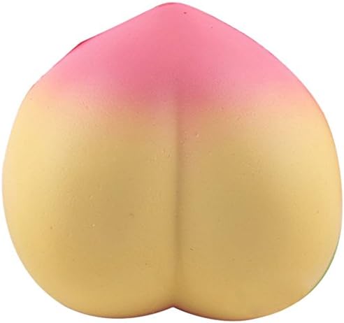 COCOTINA 10CM Squishy Peaches Cream Scented Slow Rising Kids Toy Phone Charms Pendant