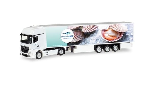 Herpa 308205 de vehículo Mercedes Benz Actros gigaspace Nevera ...