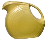 Fiesta 67-1/4-Ounce Large Disk Pitcher, Sunflower