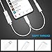 Jack Headphone Adapter for iPhone X/XS/XSMAX/XR/10 8/8 Plus 7/7 Plus. 2 in 1 [Charging and Listening] 3.5mm Cable Splitter Aux Audio Earphone Cable Connector Adaptor Compatible for All iOS Systemsthumb 3