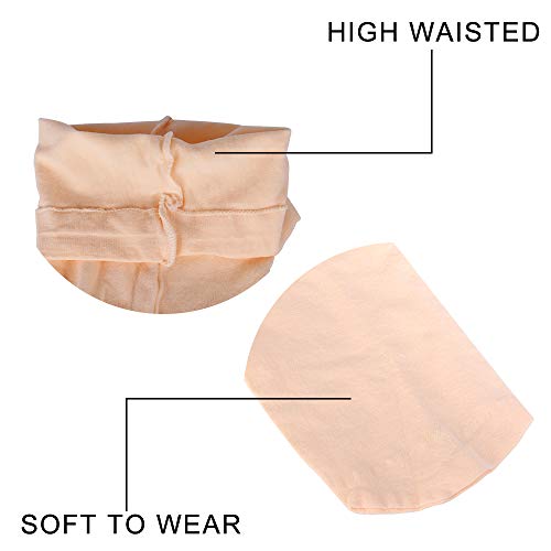 Hicdaw 4Pairs Dance Tights Ballet Tights Footed Tights for Girls (Small)