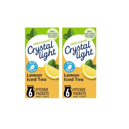 Crystal Light Lemon Decaf Iced Tea Drink Mix