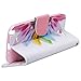Samsung Galaxy Note 2 Case - Magnetic Leather Flip Book Wallet Pouch, Slim Folio with Kickstand For Samsung Galaxy Note 2 - Sun Flower