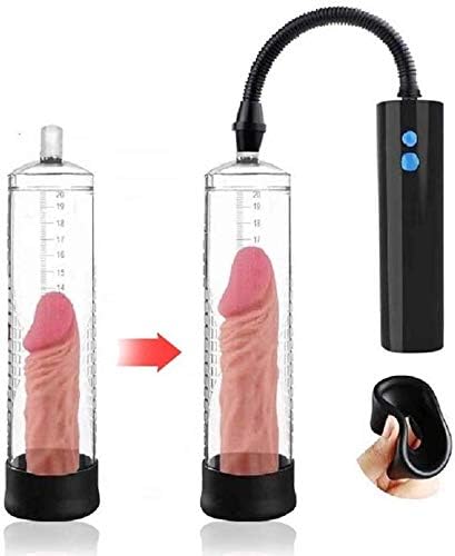 LLLYYY Surprise Gift Pleasure Man's Cup Toys Extensǐon Pennǐs Increase Size Penǐsextender Sleeves Sèx Pump for Men for Enlargement Pump Enlarge Tool Unforgettable Joyful Toy