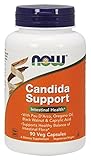 NOW CANDIDA SUPPORT Intestinal Health, Vegetarian Capsules(Package Quantity: 90)