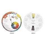 Hair Art Color Wheel Education Tool Learn Handling And Mixing Hair Color