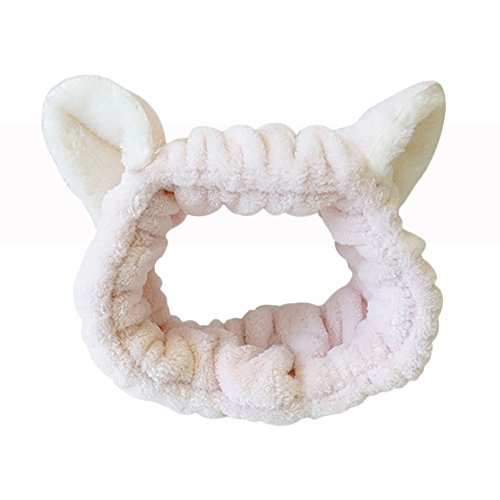 EMMA'S STYLE Women Fashion Candy Colors Girls Cute Cat Ears Makeup Face Washing Cosmetic Headband Hairband Hair Accessories