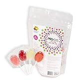 PRO-SYS® Xylitol Lollipops (Sugar Free Candy) 4 Fruit Flavors - 50 count (2 Packs – 25 Xylitol Lollipops Per Pack) 