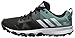 adidas outdoor Women's Kanadia 8 Trail Running Shoe, Black/White/Vapour Steel, 9.5 M US