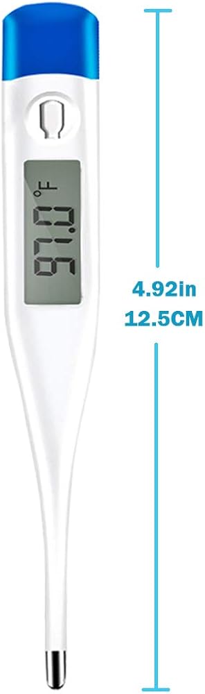SEALUXE Digital Tharmomitor For Any Ages, Measure Device with Big Lcd Fast Reading 2 Packs: Clothing