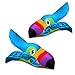 O2COOL Boca Clips - Beach Towel Clips for Beach Chairs, Pool and Patio Accessories Clothes Pins for Bags, 2-Pack (Toucan)