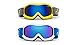Kids Boys & Girls SKi Snow Goggles Anti-Fog UV400 Protection Dual Lens 1 Pair