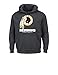 NFL Washington Redskins Men's Our Team Long Sleeve Screen Print Hooded Fleece Pullover, X-Large, Charcoal Heather