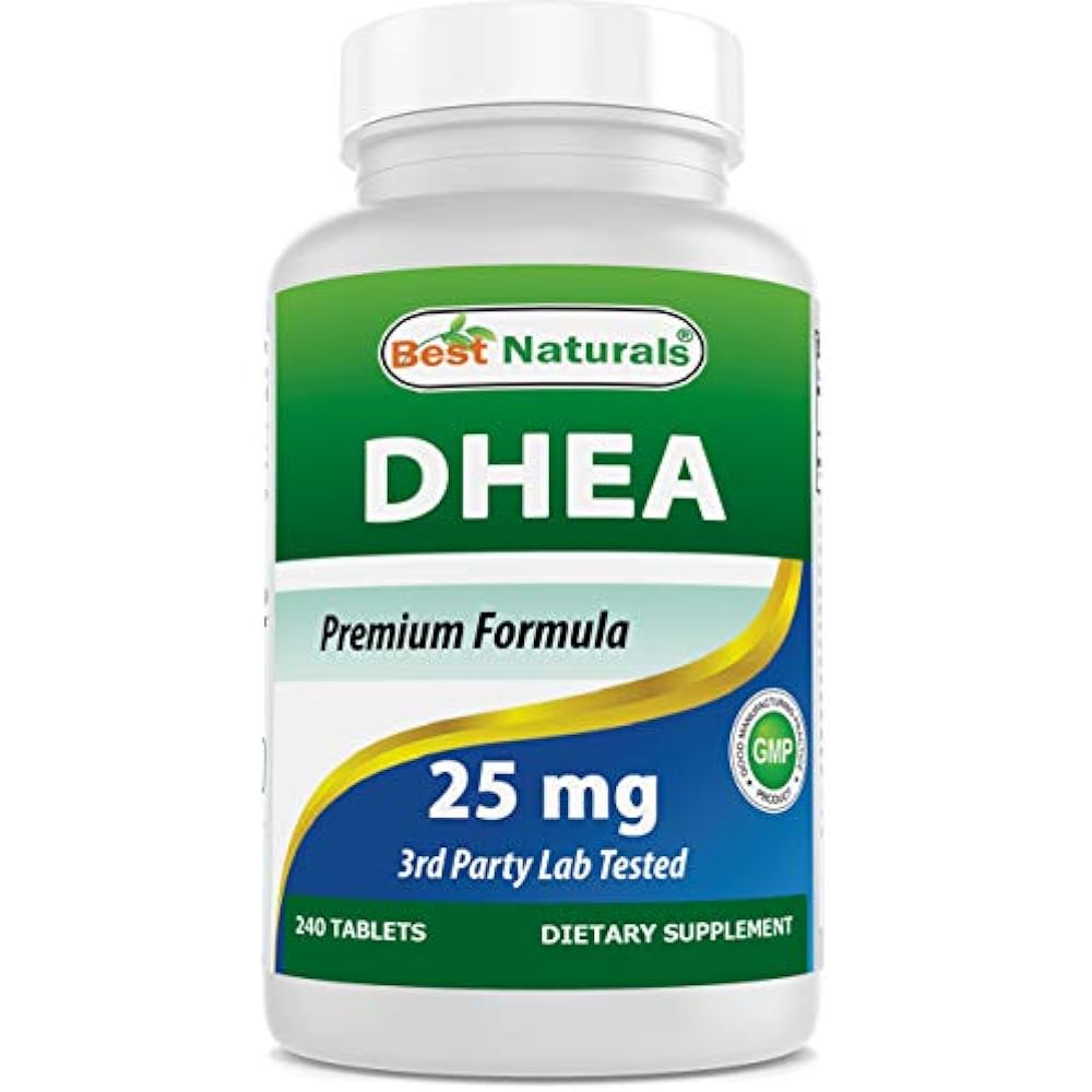 Best Naturals Dhea 25mg Supplement Supports Balanced Hormone Men