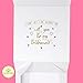 Bridesmaid Proposal Box: Set of 4 Empty White Square Boxes with Lids | “Will You Be My Bridesmaid” in Gold and Pink Foil | Premium Paper and Cardboard | Fits Gifts and Favors Like Mini Wine Bottle