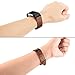 SWEES Leather Bands Compatible with Fitbit Charge 2, Genuine Leather Replacement Large (6.4