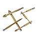 KKmoon 6pcs/set Carbide Alloy Titanium Plated Triangle Glass Drill Tungsten Steel Tile Drill