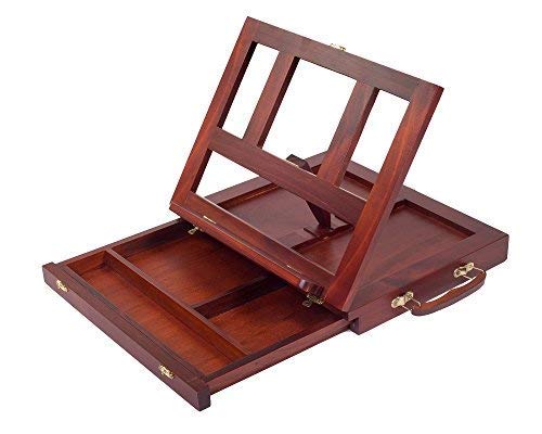 6 ZagGit+Desktop+Adjustable+Mahogany+Easel