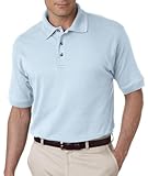 UltraClub Mens Egyptian Interlock Polo
