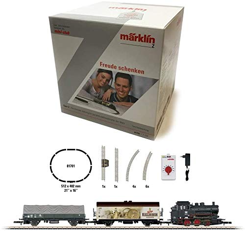 Märklin 81701 - Startpackung Güterzug, Spur Z, Lokomotive, Güterwagen, Gleise und Steuereinheit, Maßstab 1:220 – Bild 4
