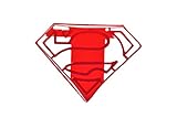SUPERHERO COOKIE CUTTER SUPERMAN plastic mold for baking shortbread and biscuit dough pastry stamp cupcake Topper Fondant Cutter
