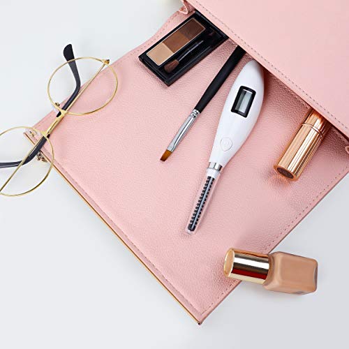 Easkep Heated Eyelash Curler, Electric USB Rechargeable Eye Lashes Curling Comb Quick Heating Long Lasting Natural Eyelash Curler