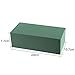 VEYLIN 8 PCS Wet Floral Foam Bricks Green Styrofoam Blocks for Fresh Cut Floral Arrangements
