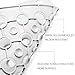 AIR TREE Bathtub Mats Non Slip Big Holes Extra Soft Machine Washable Suction Cups Bathtub Mat Oval White Long Shower Mat Oval 29 x 15 Inch …