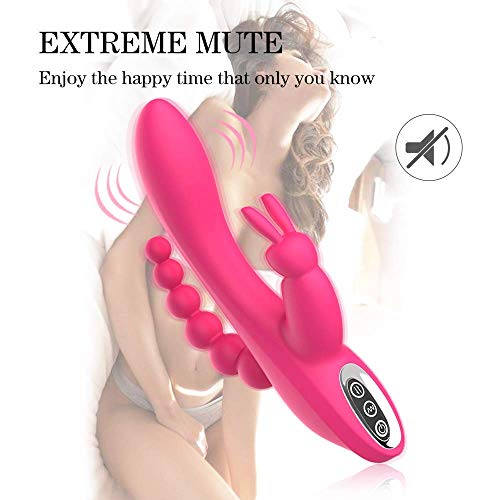 Minnhong-3-in-1-Vibratori-Sessuali-per-Donna-Punto-G-Rabitt-Vibrante-Stimolatore-anale-Clidoride-Vibratore-Donna-Sessuale-USB-Ricaricabile-Doppio-Motore-7-modalita-di-Vibrazione