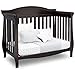 Delta Children Lancaster 4-in-1 Convertible Baby Crib, Dark Chocolate