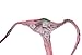 WOSESE Mens G-string Swim Thong Bikini Underwear Strawberry (L/XL fit waist 34''-38'', Pink)