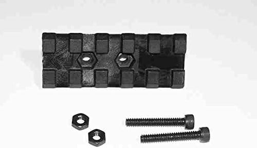 Elzetta Polymer Picatinny Rail Kit For Flashlight Mount,Black