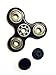 SpinIt Tri-Spinner Fidget Toy With Premium Hybrid Ceramic Bearing, Spinner Fidget For Stress / Anxiety Relief, Increase Focus, Great For ADHD, ADD, OCD, Autism, Quitting Bad Habits