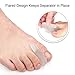 Dr. Foot’s Gel Toe Separators for Hammer Toes - Flared Toe Spacers Bunion Corrector Relaxing 8 Pieces for Bunion Overlapping Toes, Bunion Toe Pain Relief