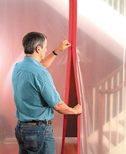 ZipWall 2-Pack Heavy-Duty Zipper for Dust Barriers, HDAZ2