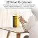 Portable Desk Space Heater, Mini Electric Fan Heater, Personal Use Air Heater with Over-Heat Protection for Home and Office