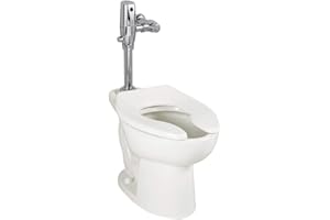 American Standard 3451.001.020 Madera Everclean 15-Inch Universal Top Spud Floor Mount Toilet Bowl, White