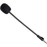 ELICTECH Replacement Game Mic for Logitech G Pro X &amp; G Pro Gaming Headset Detachable Microphone Boom Gaming Headsets 3.5mm Jack Noise Canceling Mic Only