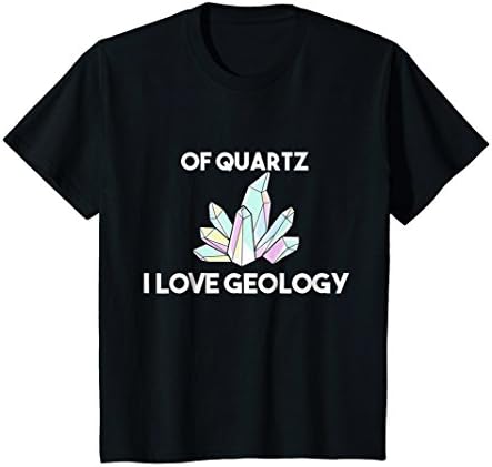 Kids Of Quartz I Love Geology - Of Course Pun Funny T-shirt 8 Black