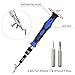Vastar AC222 Precision Screwdriver Set, 63 in 1 with 56 Magnetic Screwdriver Bits, Repair Tool Kit for iPhone 8/8 Plus, iPhone 7/ 7 Plus and Other Smartphones, Tablet, PC, Macbook, Clock,Game Console