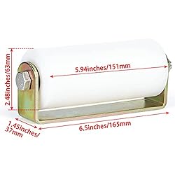 Skelang Slide Gate Guide Roller 6 Inches, Rolling