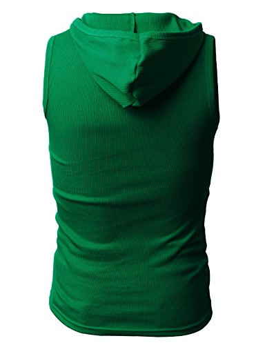 image for H2H Mens Suitable for gym wear Active Wear Hooded Sleeveless T-shirts 