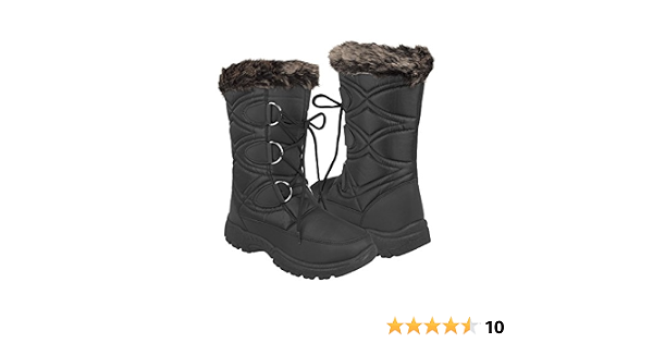 Capa de Ozono Bota Negra Bota para Mujer Negro Talla 26 : Amazon.com.mx:  Ropa, Zapatos y Accesorios