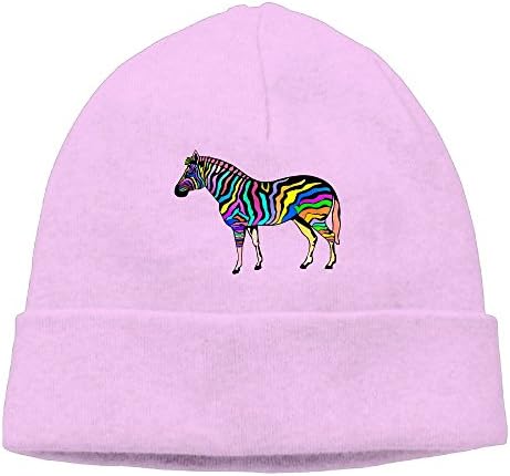 Pattern colorful Zebra Animal Fashion Cap Hip-Hop Hedges Knit Hats