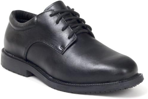 Lehigh Outfitters SlipGrips Men's Black Slip Resistant Dress Oxford 7.5 W