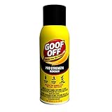Goof Off FG658 Professional Strength Remover, Aerosol 12-Ounce